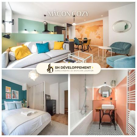 Macon Cozy / Appartement Central 100M² / 8 Pers Exteriör bild