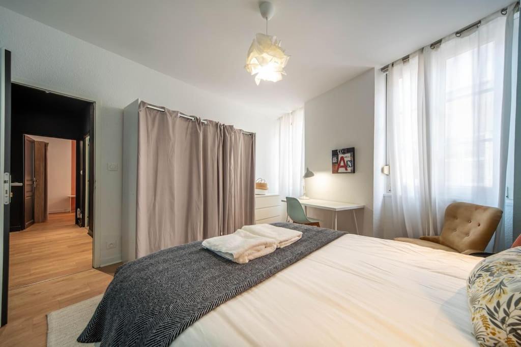 Macon Cozy / Appartement Central 100M² / 8 Pers Exteriör bild