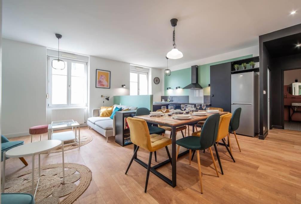Macon Cozy / Appartement Central 100M² / 8 Pers Exteriör bild