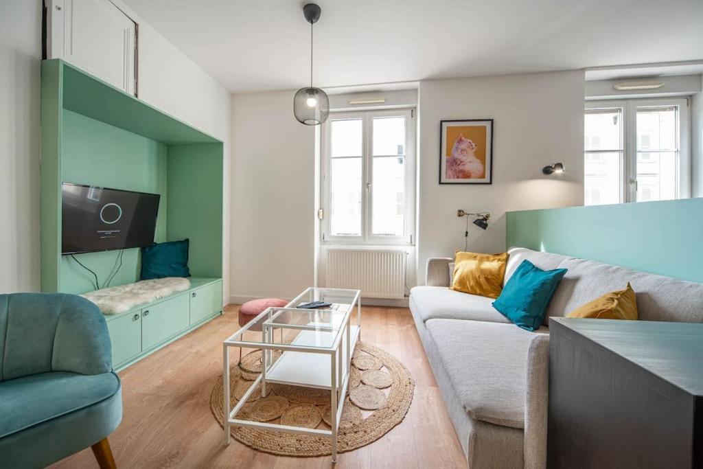 Macon Cozy / Appartement Central 100M² / 8 Pers Exteriör bild